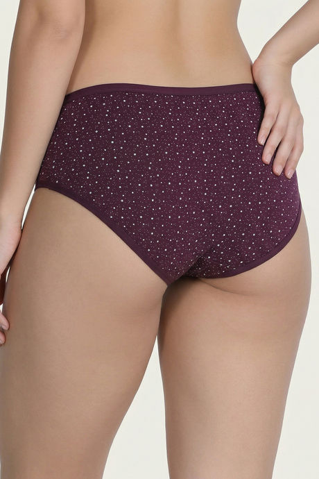 Zivame Regular Rise Full Coverage Hipster Panty  (Pack of 3) - Multicolor — image 12